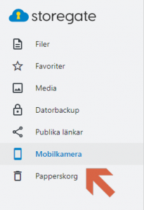 Vy mobilkamera web