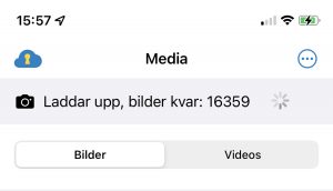 håll app vaken